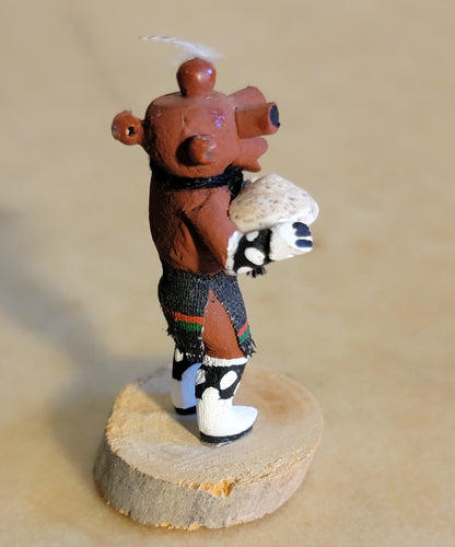 Miniature Hopi Mudhead Clown Kachina