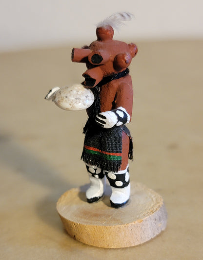 Miniature Hopi Mudhead Clown Kachina