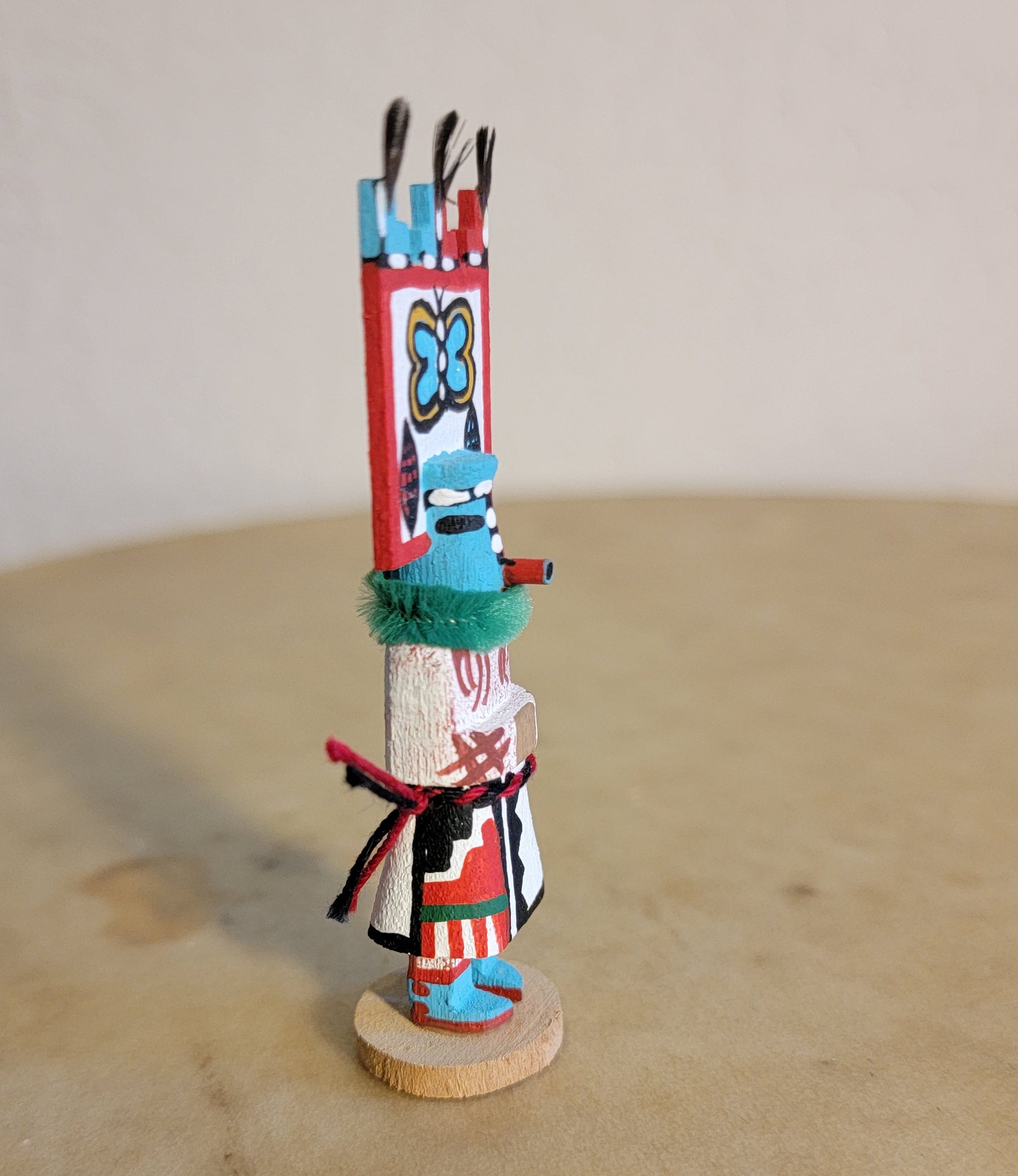 Zuni Hemis Butterfly Miniature Kachina