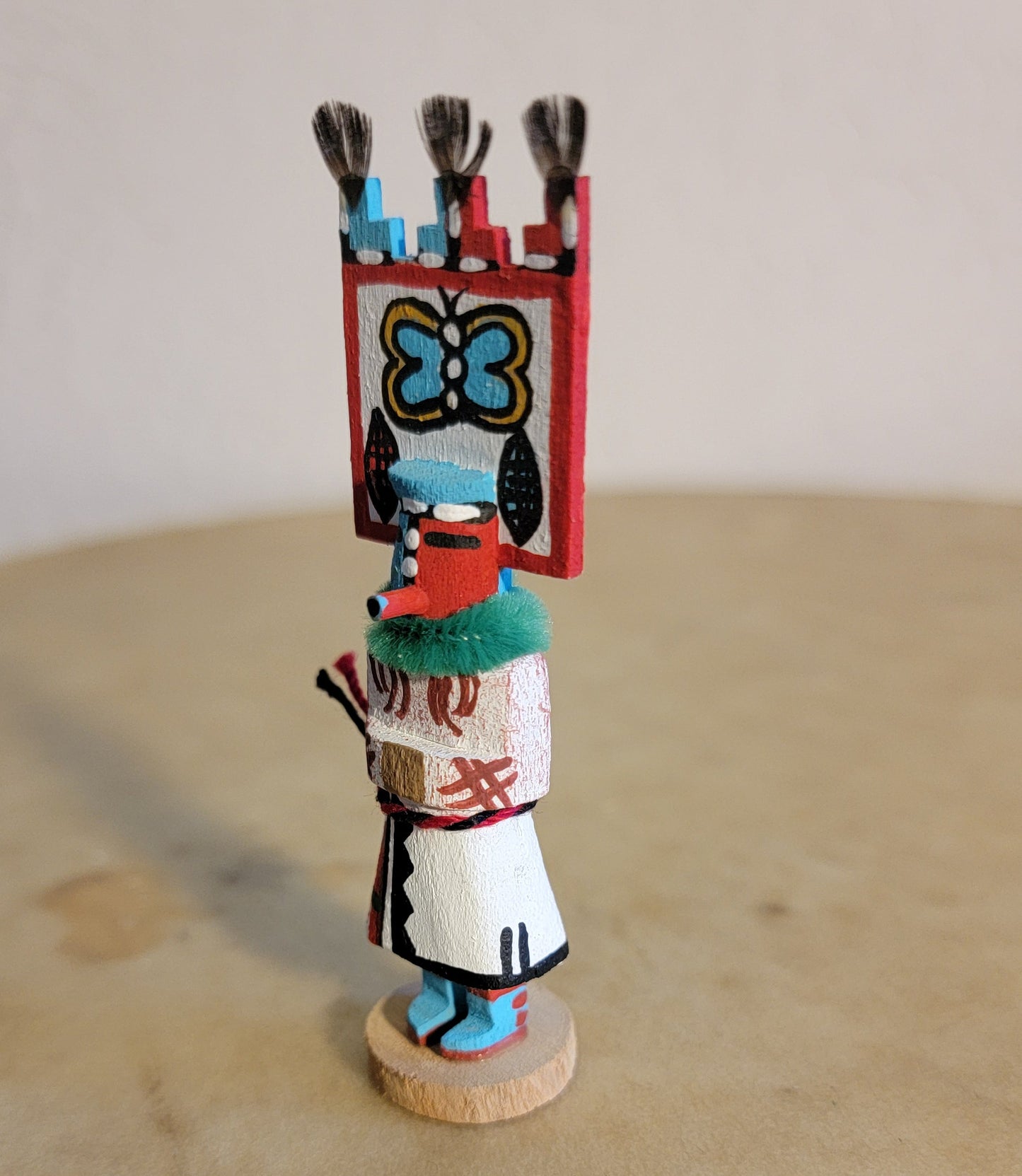 Zuni Hemis Butterfly Miniature Kachina