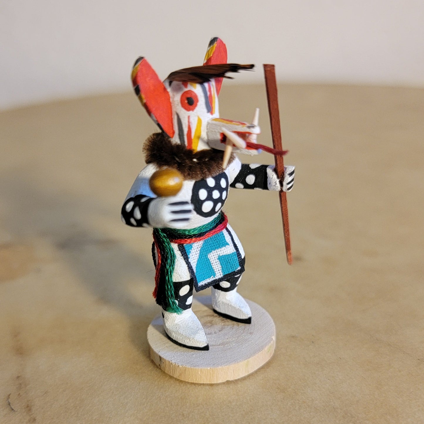 Hopi Wolf Miniature Kachina