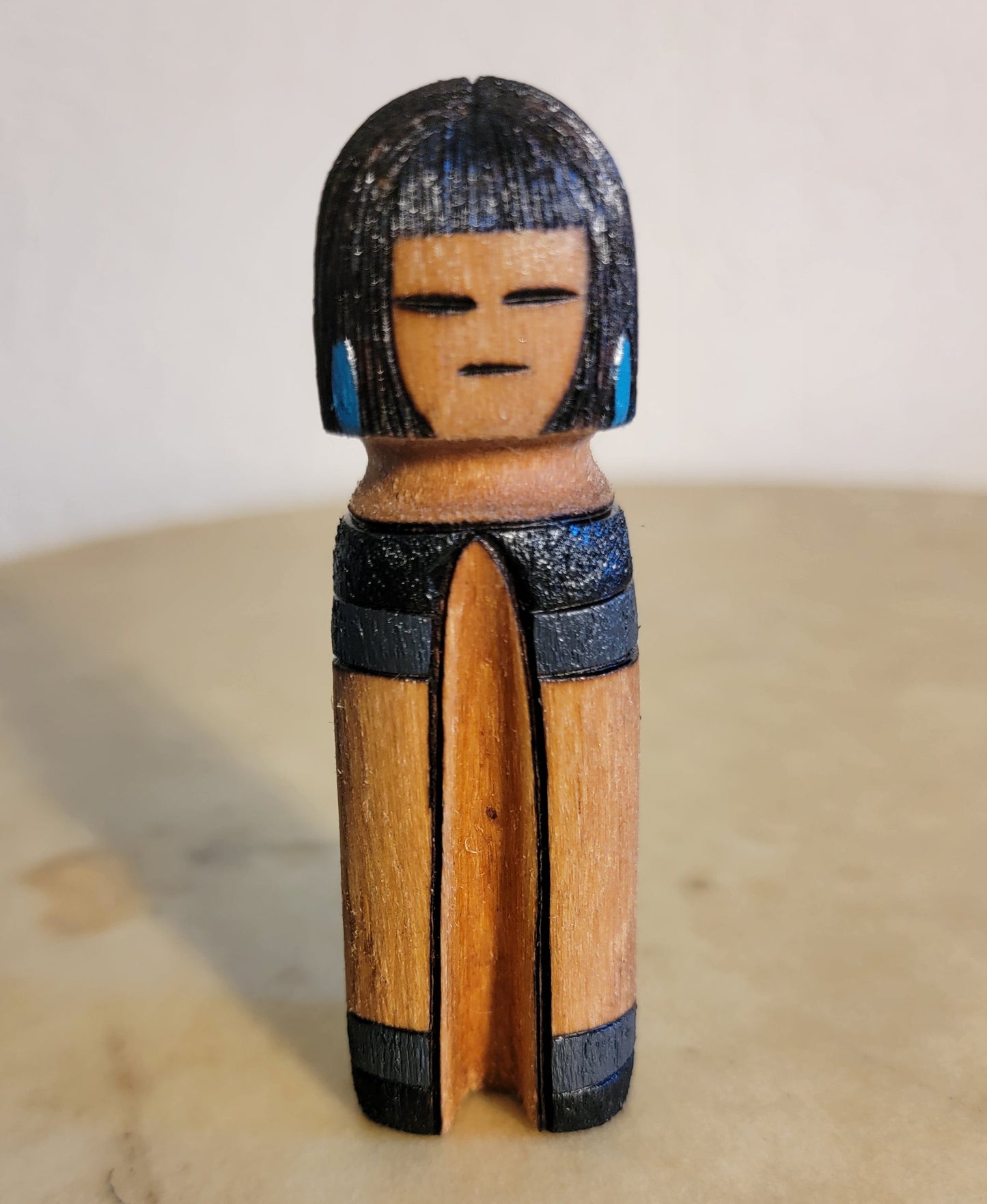 Zuni Wooden Maiden Zuni Fetish