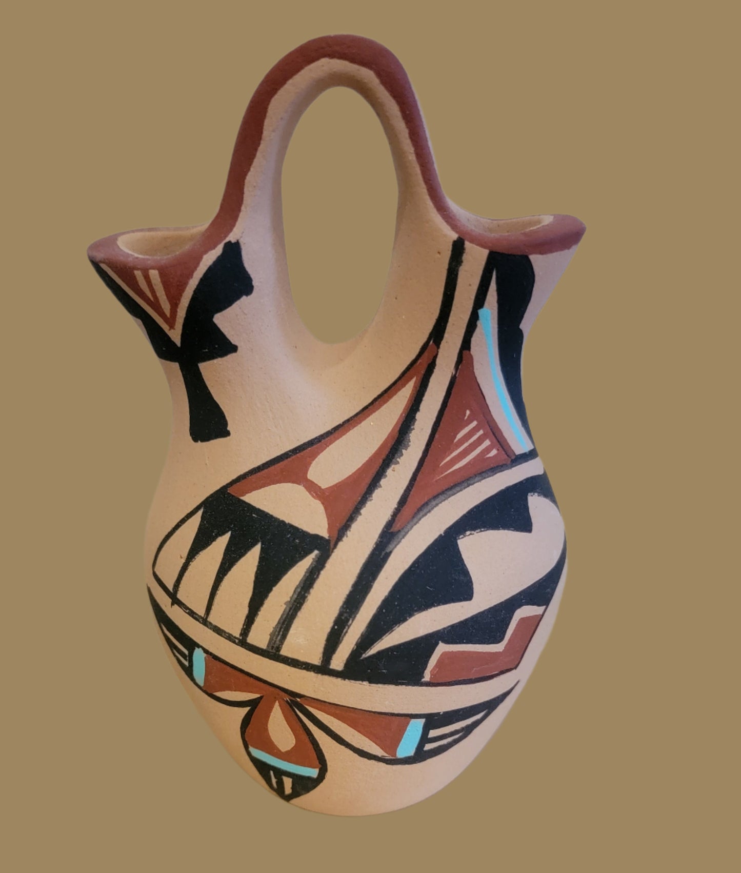 Jemez Pueblo Wedding Vase Pueblo Pottery