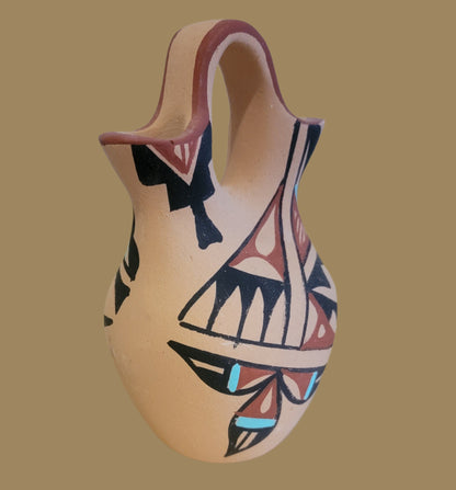 Jemez Pueblo Wedding Vase Pueblo Pottery