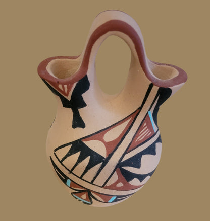 Jemez Pueblo Wedding Vase Pueblo Pottery