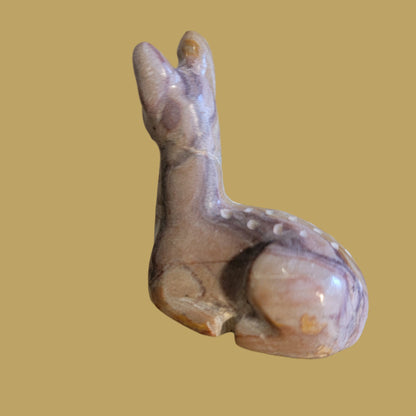 Sweet Dolomite Spotted Fawn Zuni Fetish