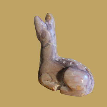 Sweet Dolomite Spotted Fawn Zuni Fetish