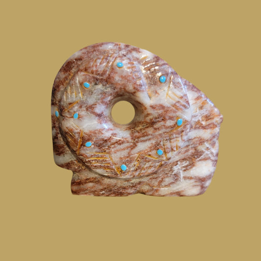 Donut Serpentine Ram Zuni Fetish