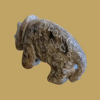 Petosky Rhinoceros Zuni Fetish