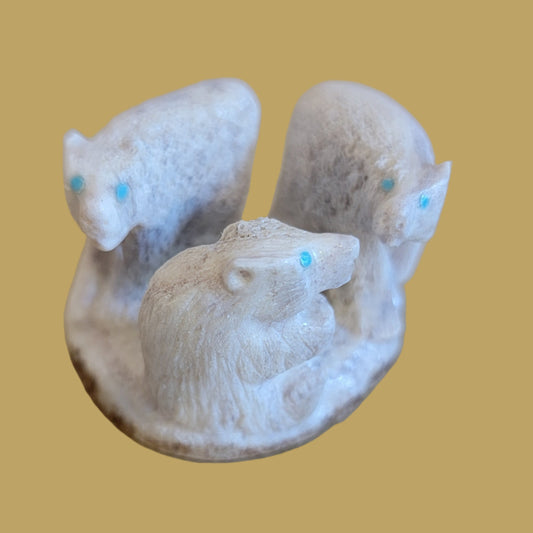 The "Three Bears" Zuni Fetish