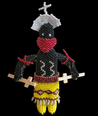 Apache Devil Dancer Indian Beadwork