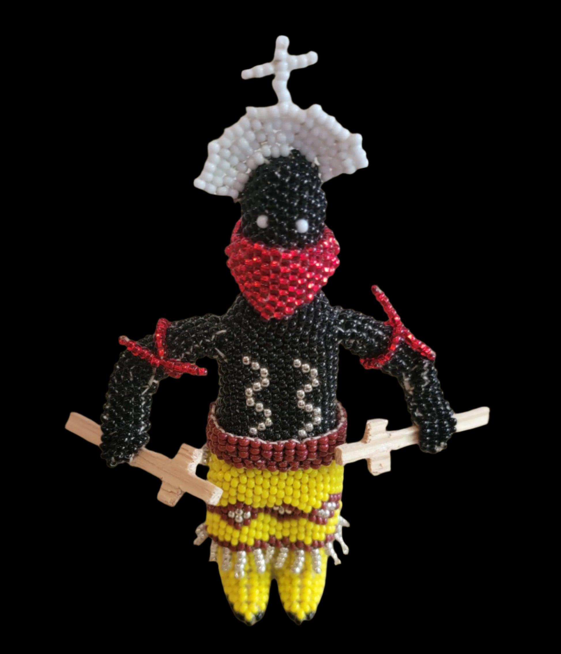 Apache Devil Dancer Indian Beadwork