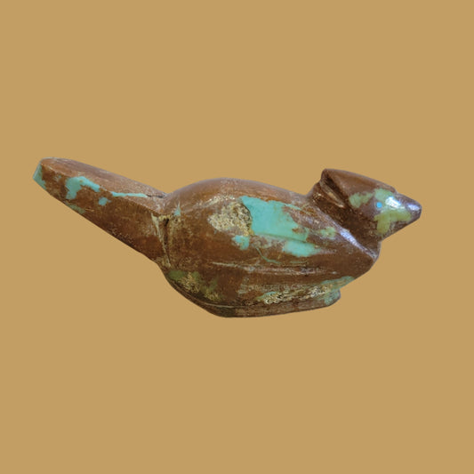 Turquoise Roadrunner Zuni Fetish