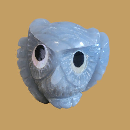 Hootie Cutie Fluorite Owl Zuni Fetish