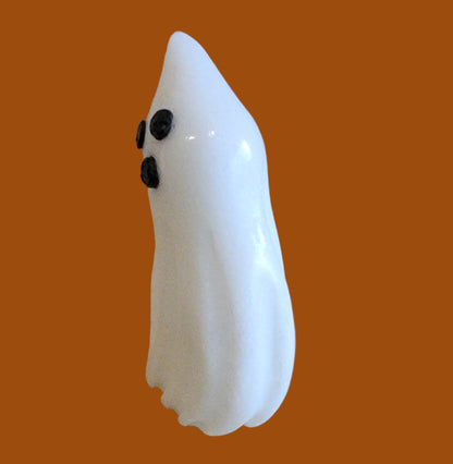 ~B~O~O~ White Marble Ghost/Spirit Zuni Fetish