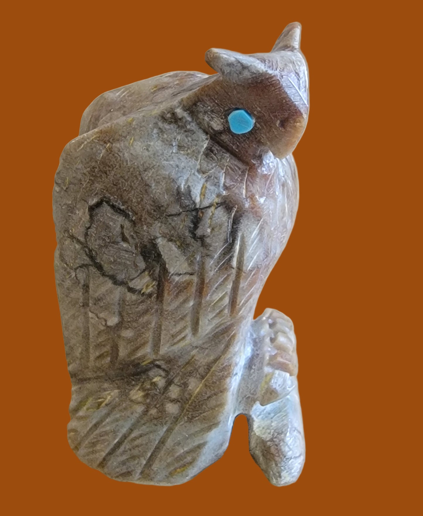 Spooky Owl/Ruler of the Night Skies Zuni Fetish