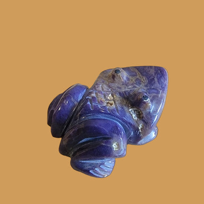 Purple  Violite Navajo Frog Zuni Fetish