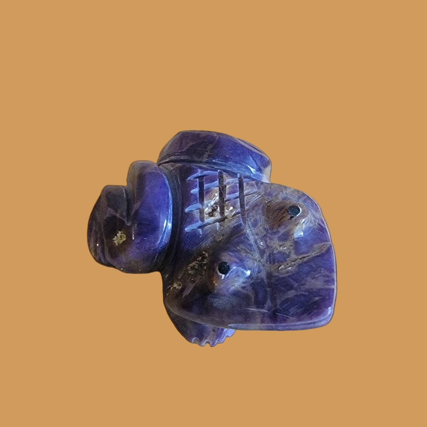 Purple  Violite Navajo Frog Zuni Fetish