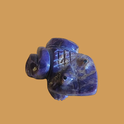 Purple  Violite Navajo Frog Zuni Fetish
