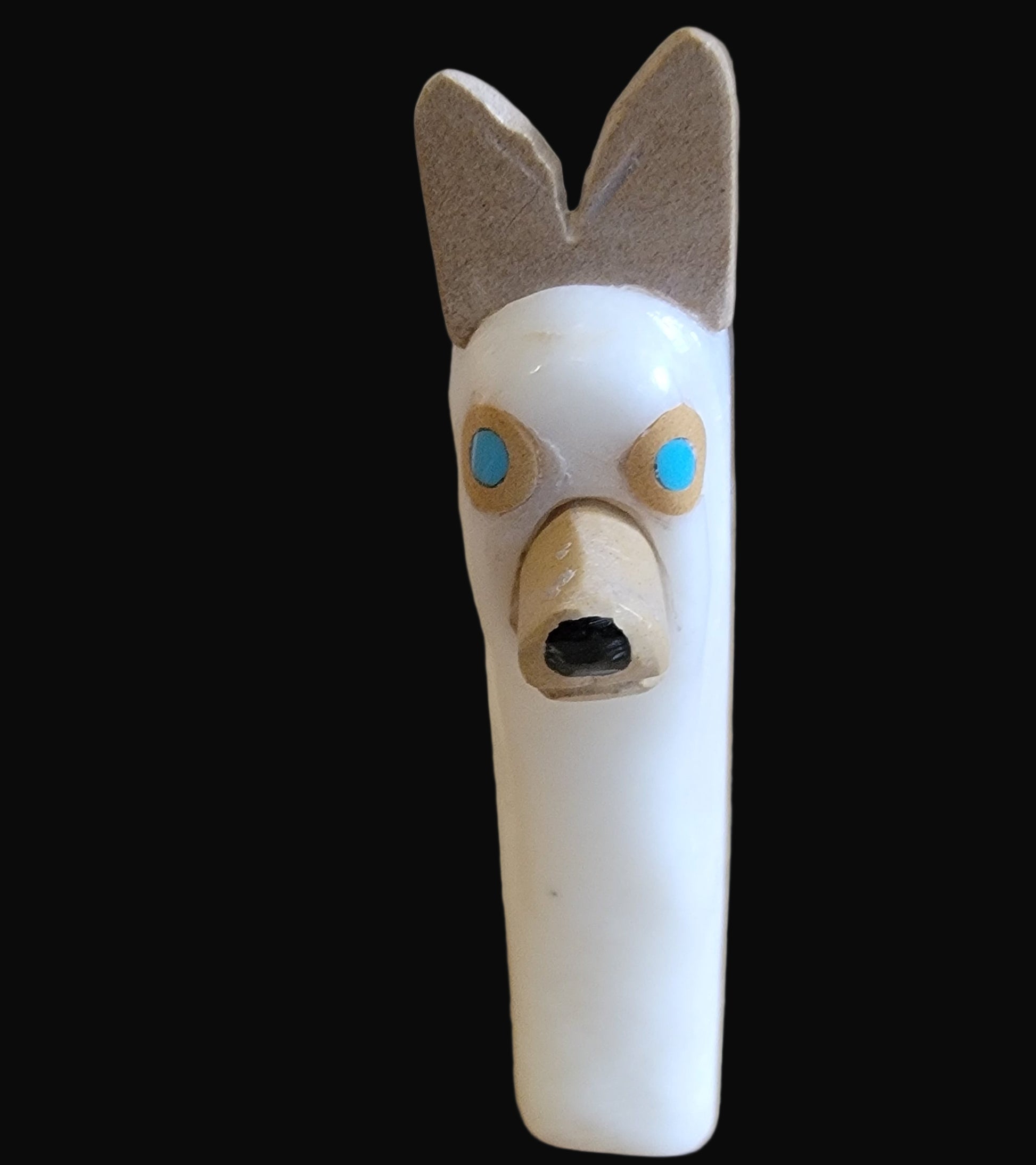 Halloween Ghost Dog/ Pup in Sheet Costume Zuni Fetish