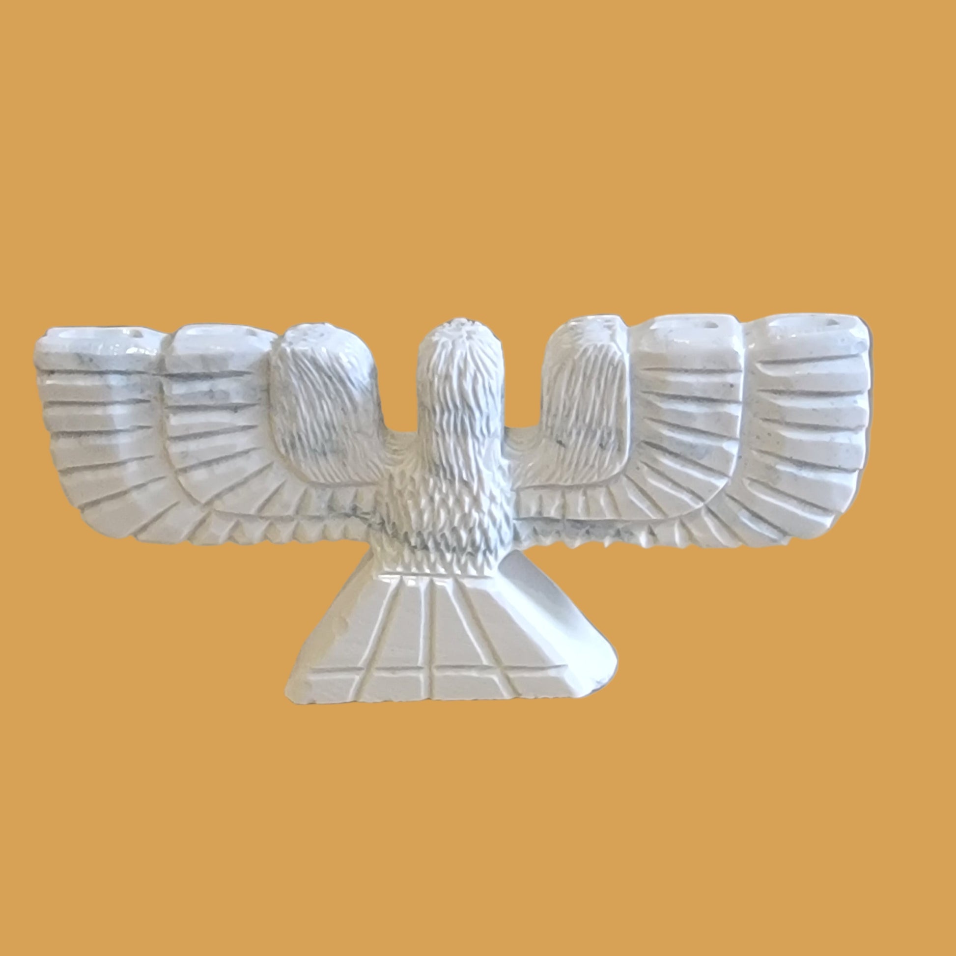 Serpentine Mystical and Mythical  Thunderbird Zuni Fetish
