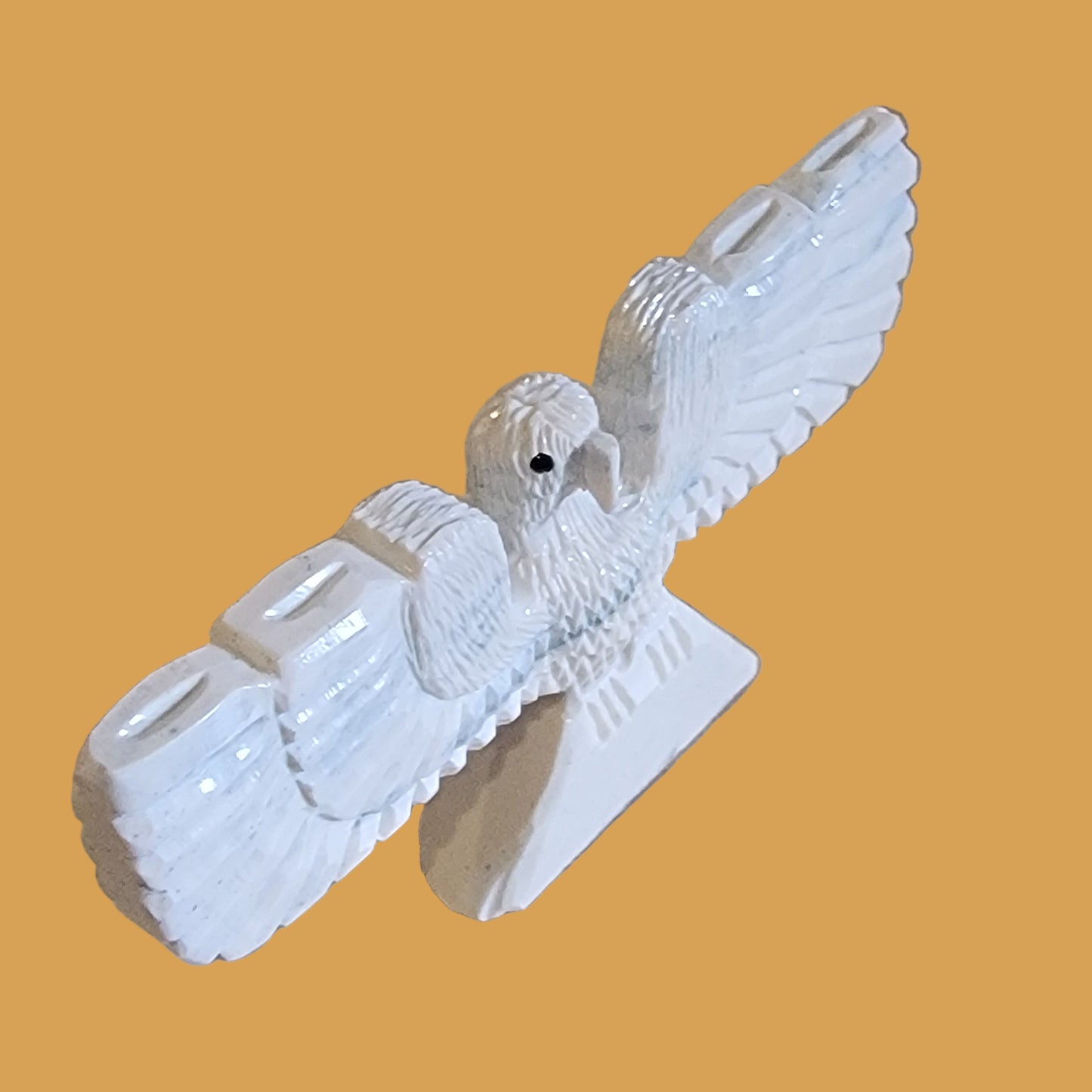 Serpentine Mystical and Mythical  Thunderbird Zuni Fetish