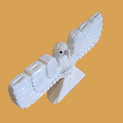 Serpentine Mystical and Mythical  Thunderbird Zuni Fetish
