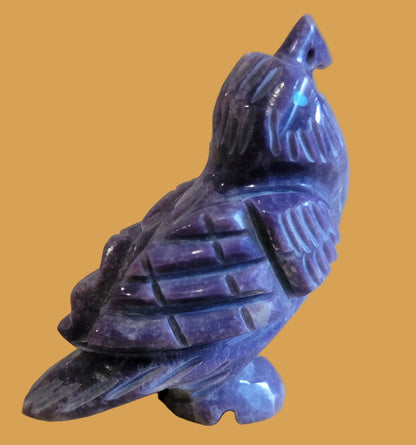 Purple Violite Navajo Eagle Zuni Fetish