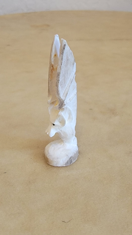 Antler Bat Ready for Flight Zuni Fetish