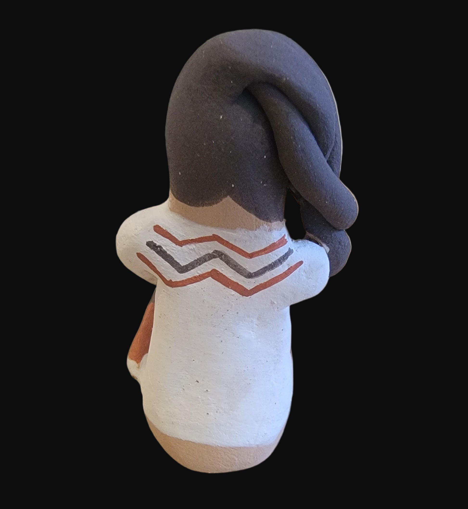 Jemez Pueblo Stoyteller w/ Two Children Pueblo Pottery