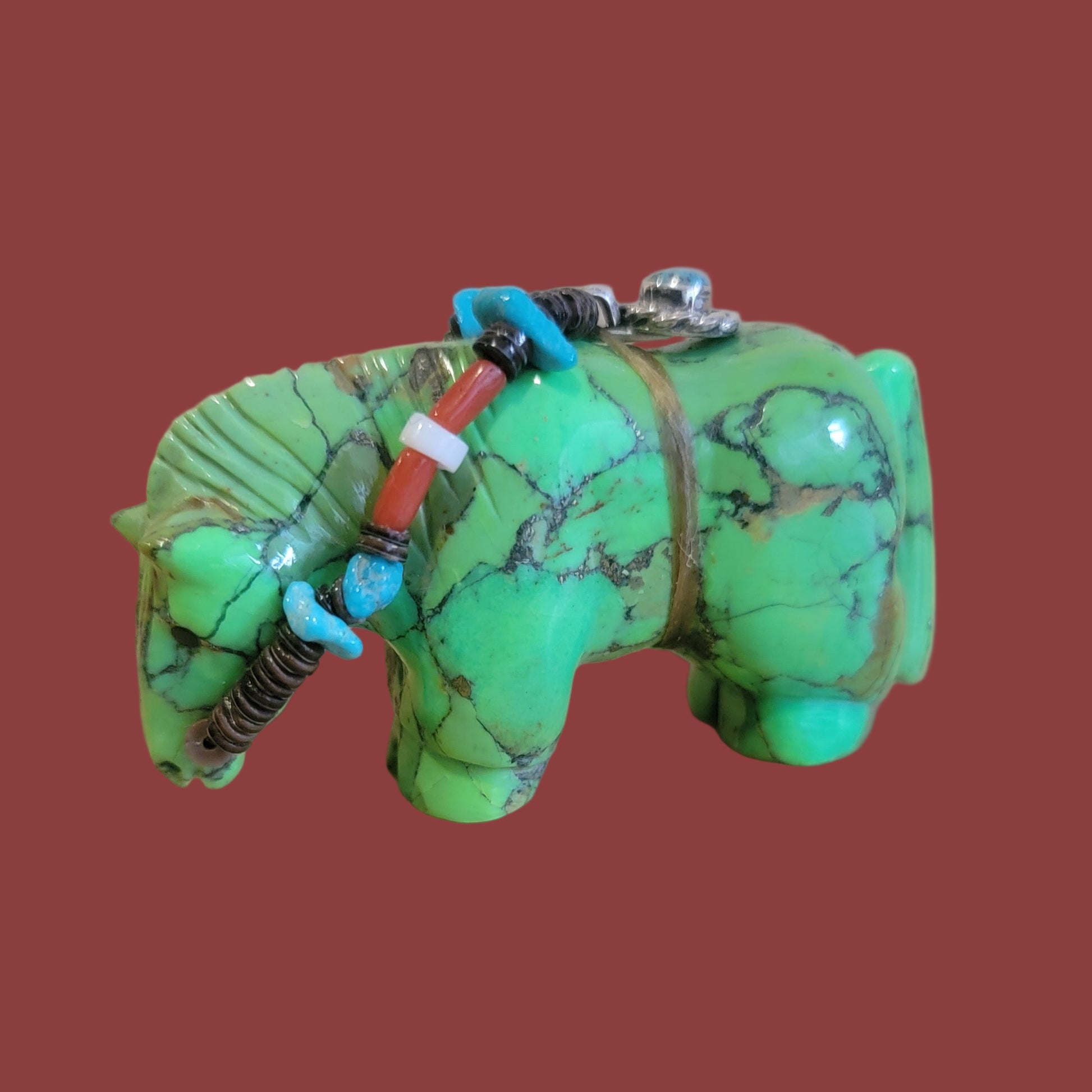 Oh the Horse Knows the Way to Carry the Sleigh.... Zuni Fetish