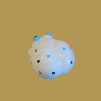 Serpentine Bug Eyed Frog w/Spots Zuni Fetish