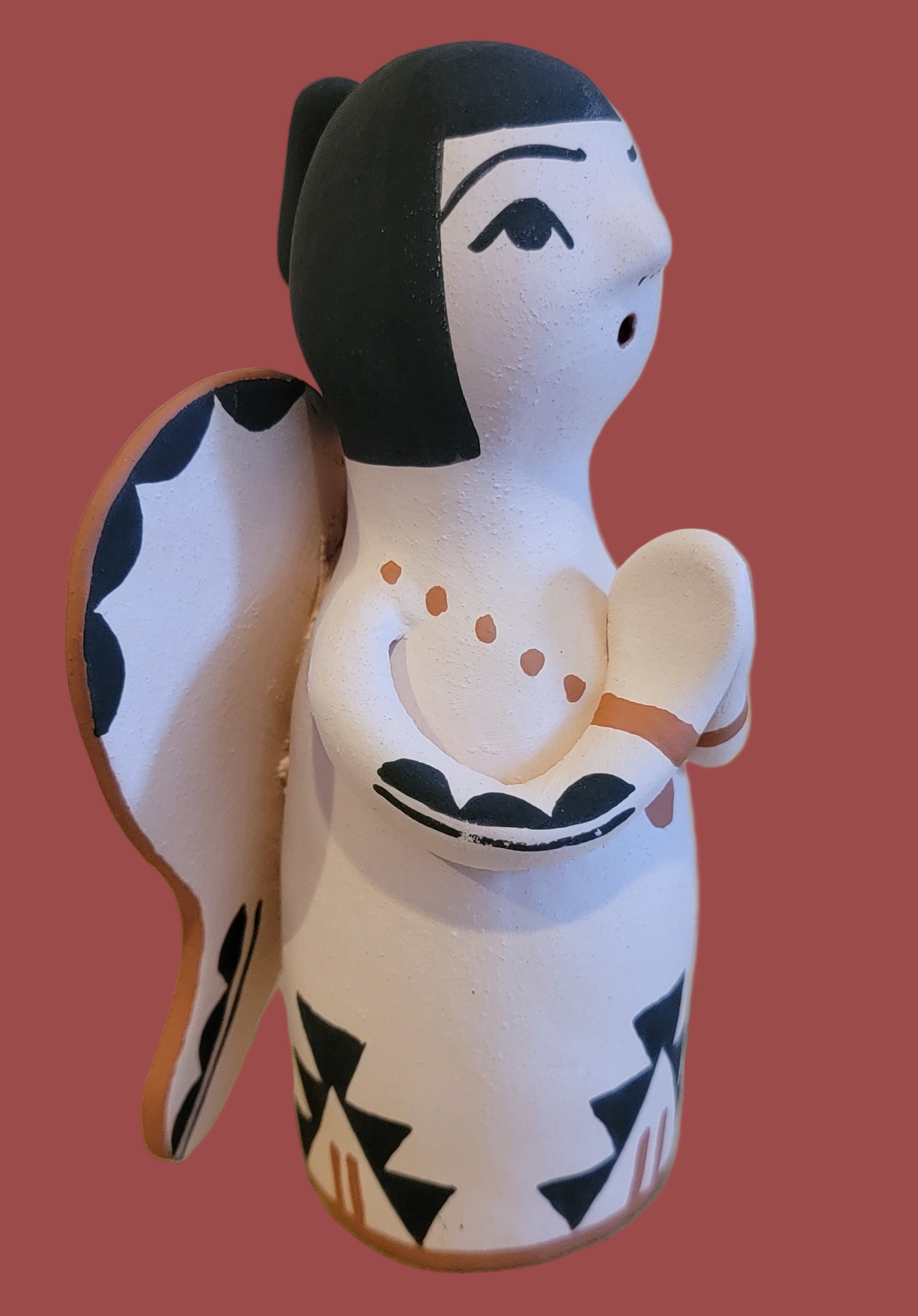 Santo Domingo Pueblo Holiday Pueblo Pottery Angel