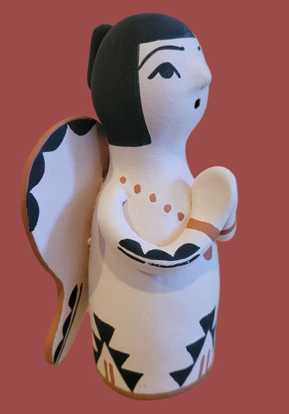 Santo Domingo Pueblo Holiday Pueblo Pottery Angel