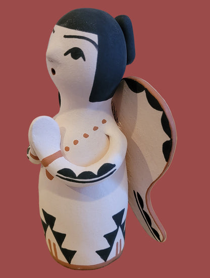 Santo Domingo Pueblo Holiday Pueblo Pottery Angel