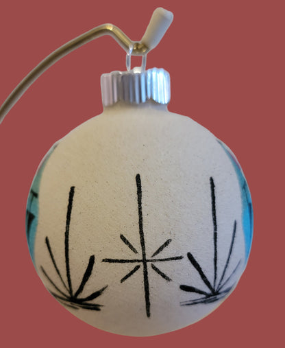 Navajo Sandpainted Pottery Design Holiday Ornament