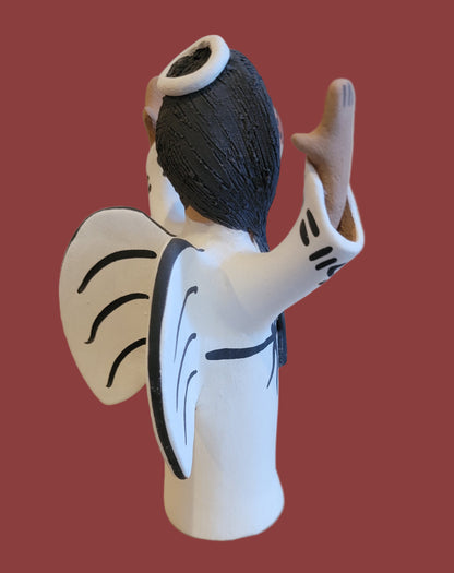 Joyous Jemez Pueblo Pottery Angel