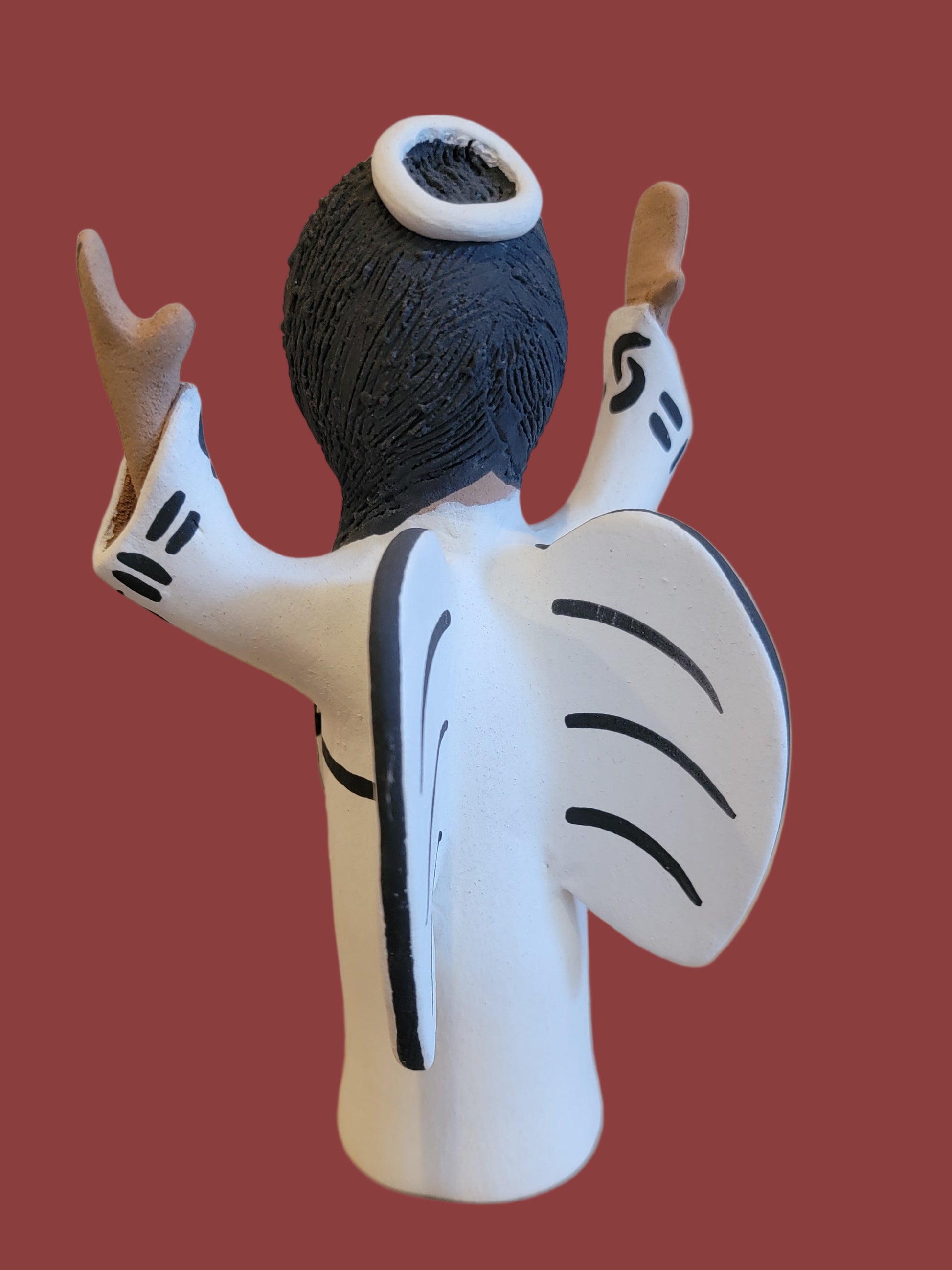 Joyous Jemez Pueblo Pottery Angel