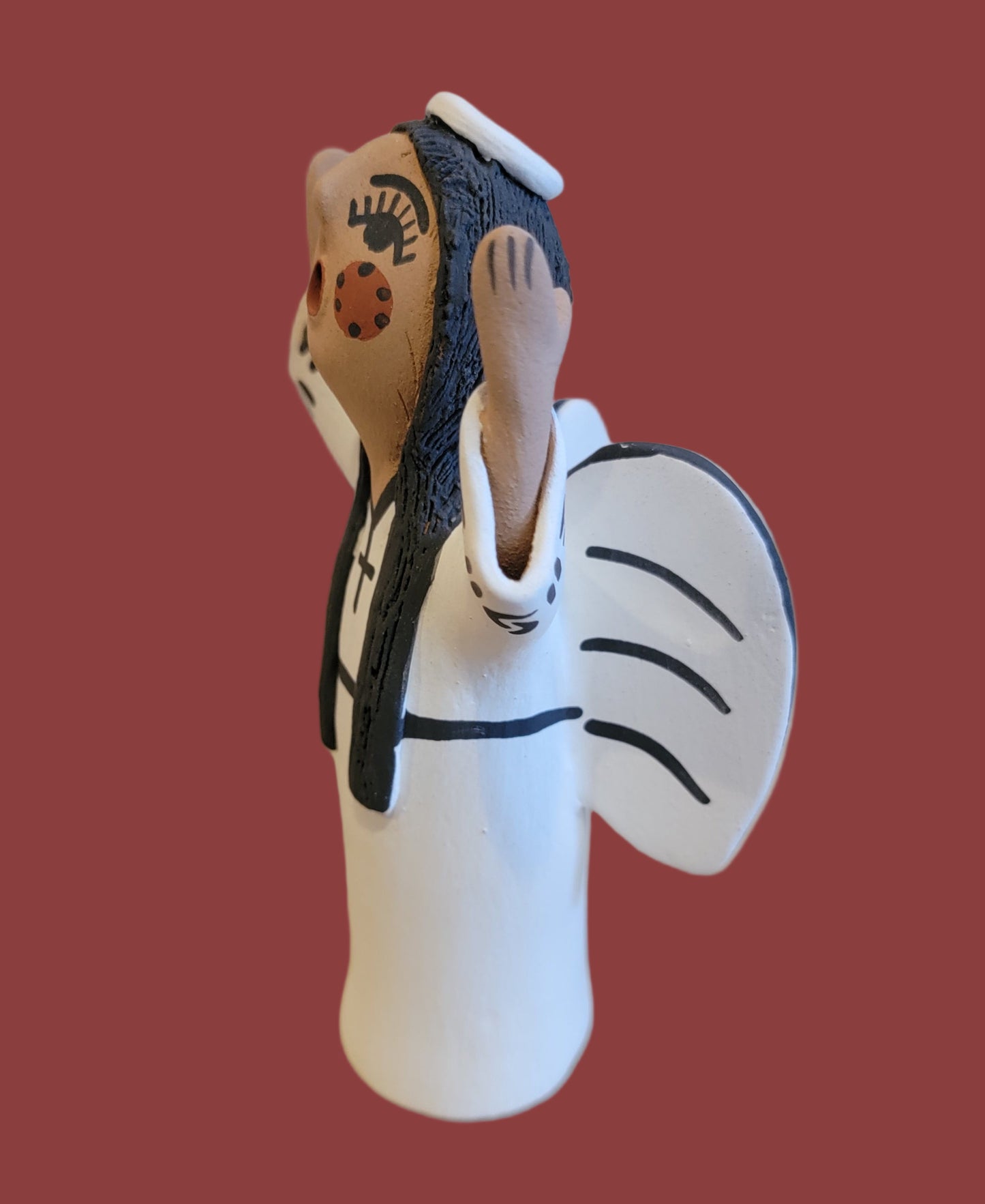 Joyous Jemez Pueblo Pottery Angel