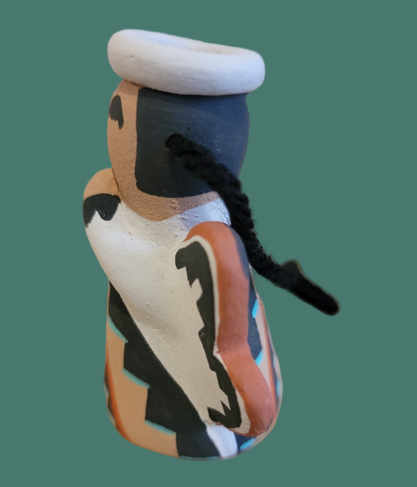 Jemez Pueblo Pottery Angel Holiday Ornament