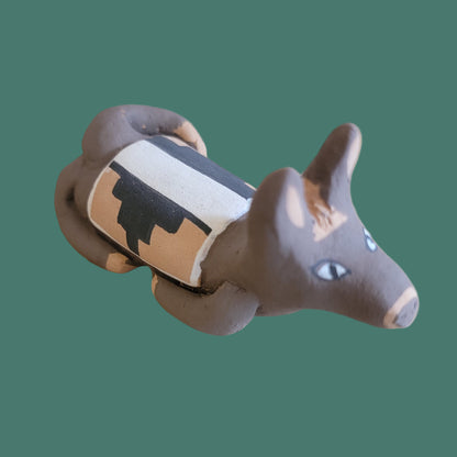 Exquisite Six Piece Jemez Pueblo Pottery Nativity Set