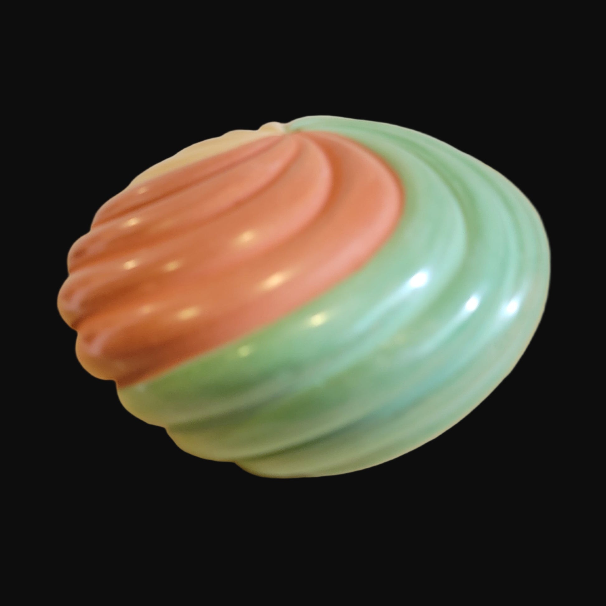 Red, Green and Buff Jemez Pueblo Pottery Melon Bowl Makes a Real Holiday Statement Any Time of the Year!