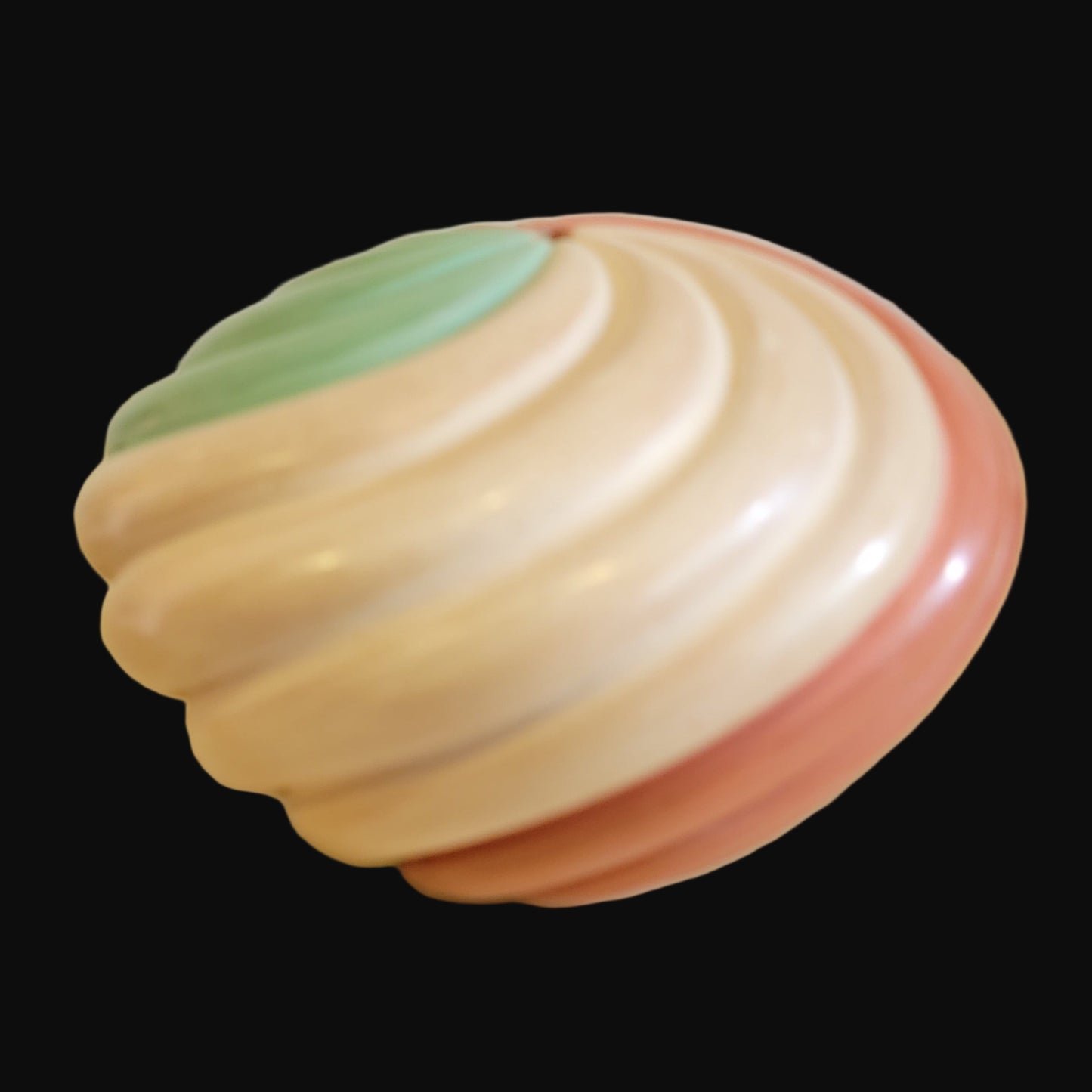 Red, Green and Buff Jemez Pueblo Pottery Melon Bowl Makes a Real Holiday Statement Any Time of the Year!