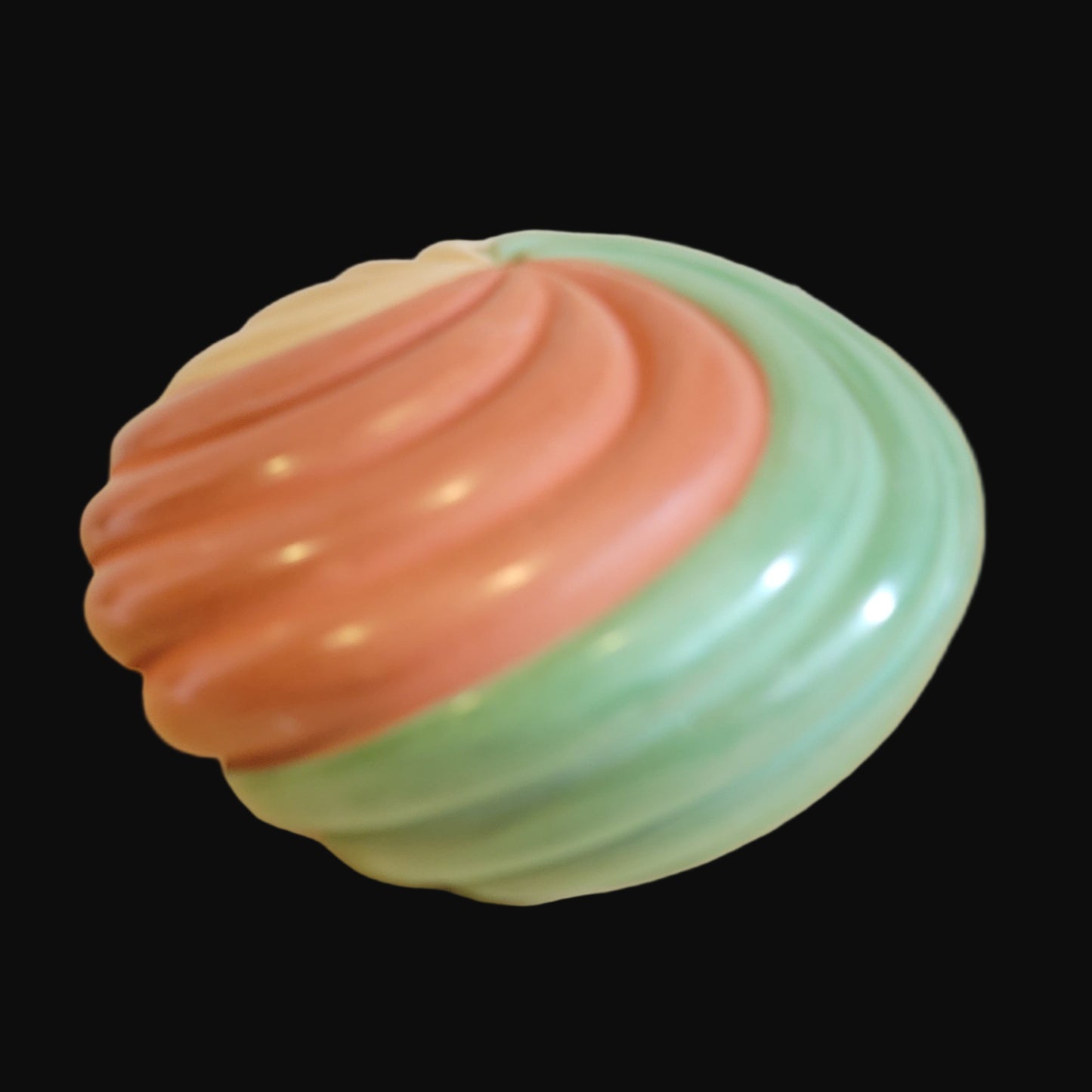 Red, Green and Buff Jemez Pueblo Pottery Melon Bowl Makes a Real Holiday Statement Any Time of the Year!