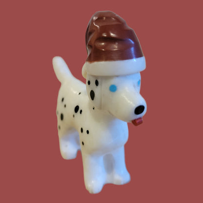 A Fabulous Holiday Dalmatian Creation Santa Dog/Pup Zuni Fetish