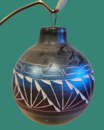 Navajo Horsehair Pottery Holiday Ornanent