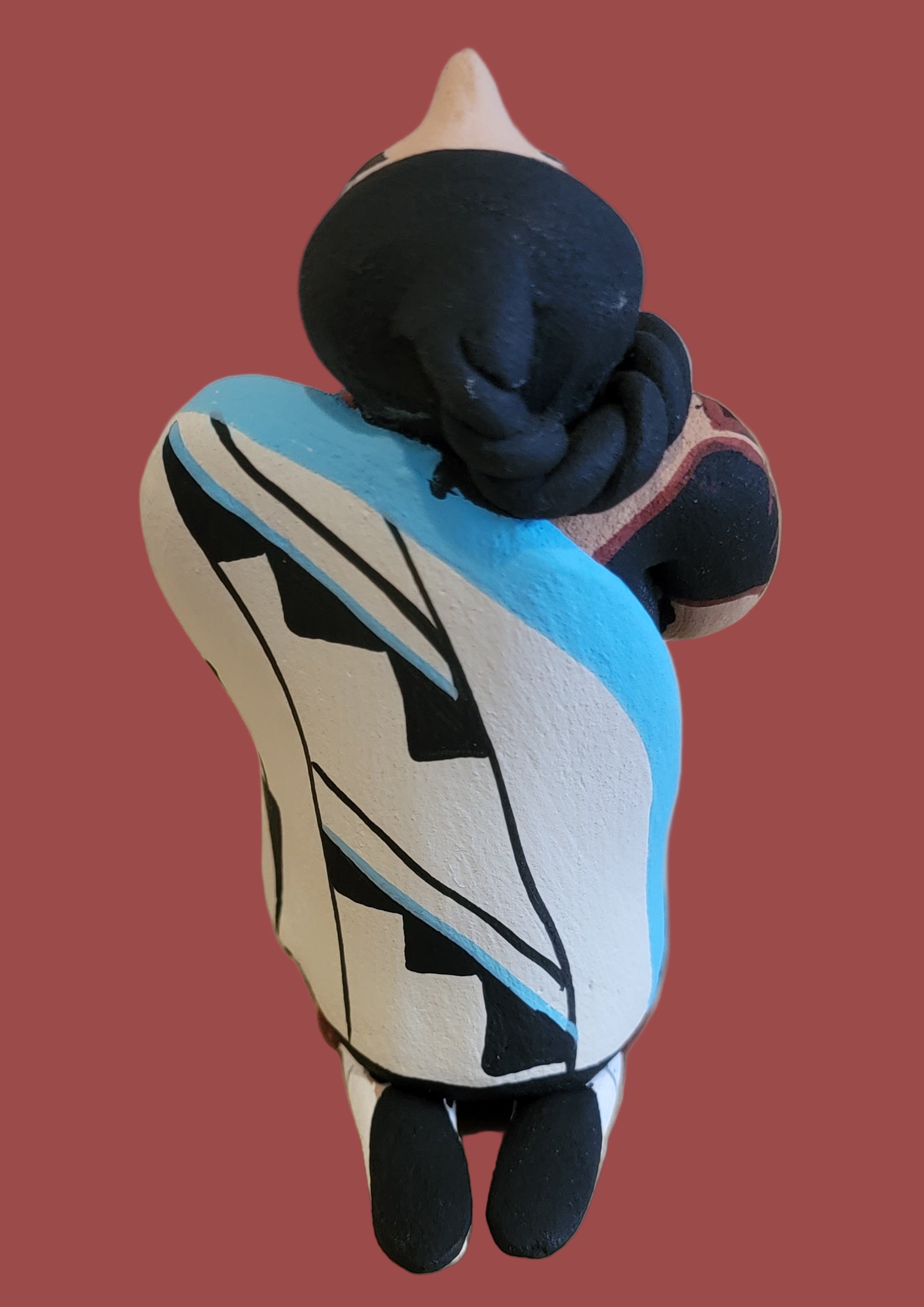 Jemez Pueblo Pottery Five Piece Nativity Set