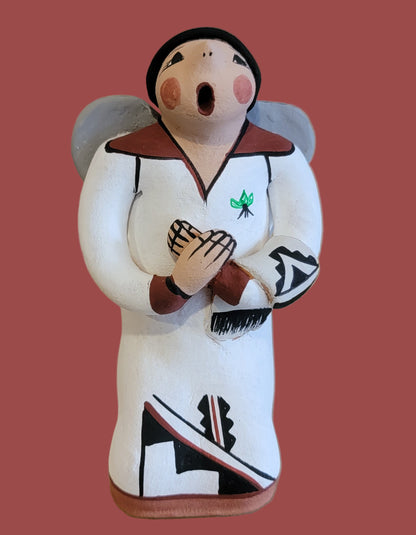 Jemez Pueblo Pottery Five Piece Nativity Set