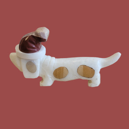 Beagle Santa Dog Zuni Holiday Fetish