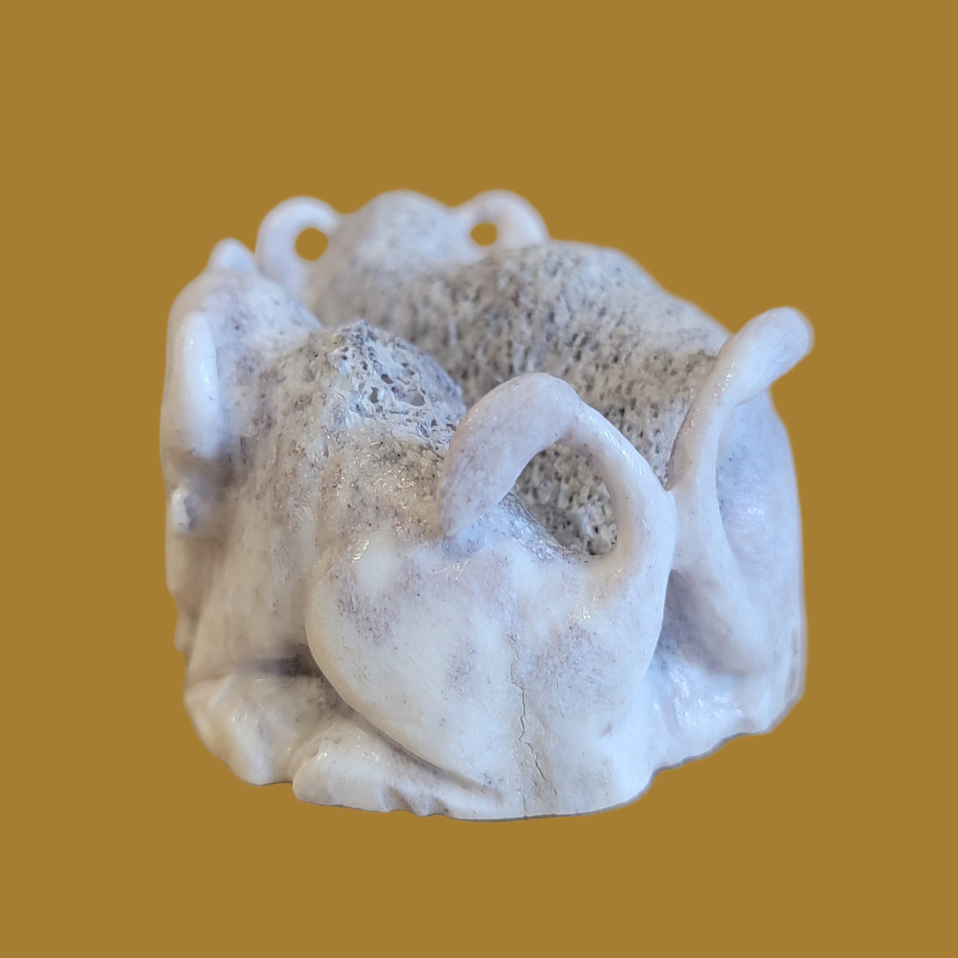 Double Antler Bison/Buffalo Zuni Fetish